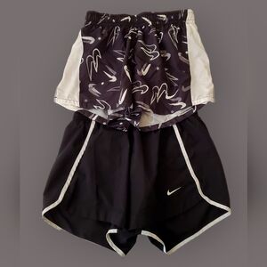 GIRLS NIKE DRI FIT SHORTS BUNDLE SIZE MEDIUM